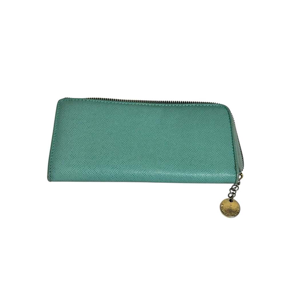 IVANKA TRUMP Saffiano simulated leather zip around wallet 8”x 4.5"